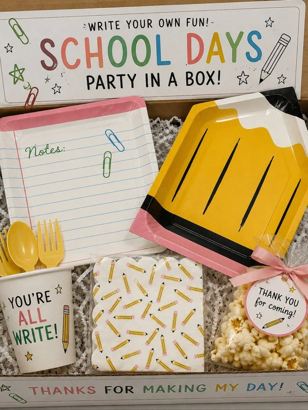 School Days Party In A Box! www.sapphierbrandscollection.com